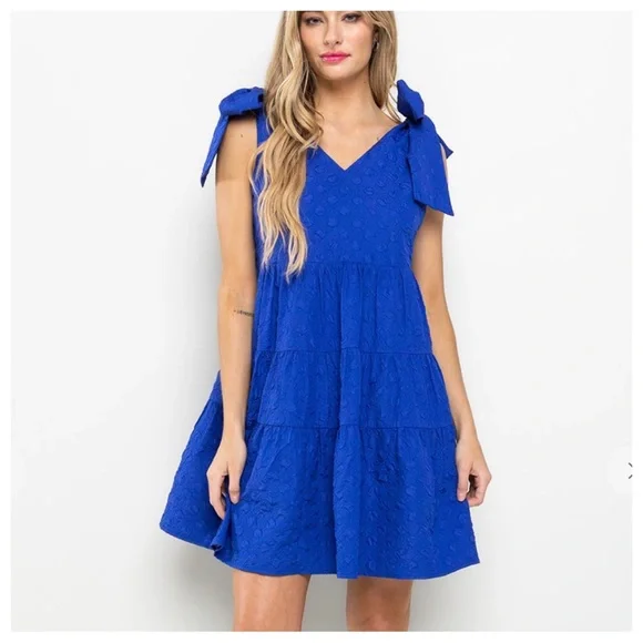 05 Fabulous Tie-Strap Baby Doll Dress - Picture 3 of 3